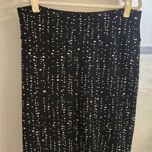 LuLaRoe Black and White Cassie Skirt